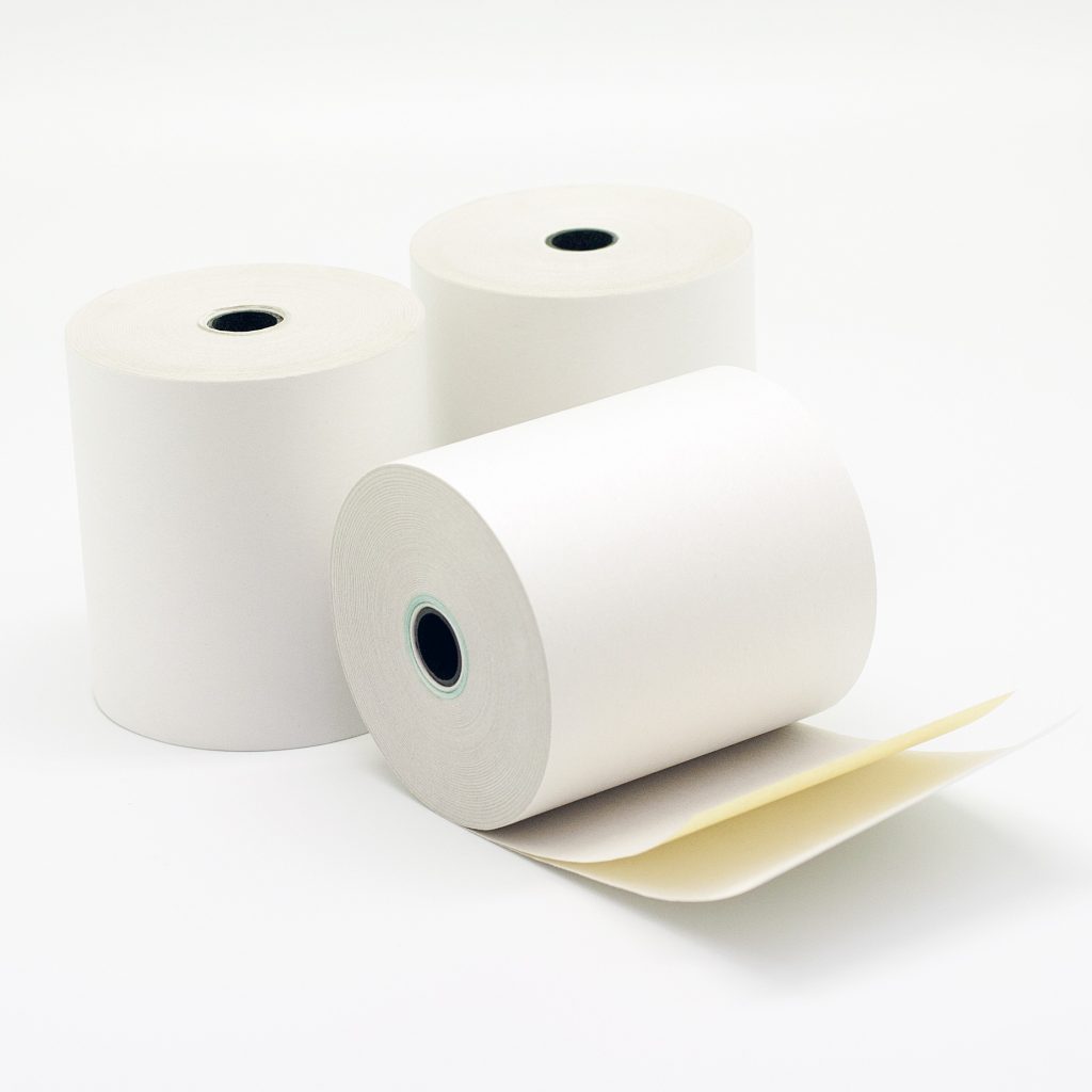 Rouleaux double blanc/jaune 76x70x12 - Le moins cher en Belgique